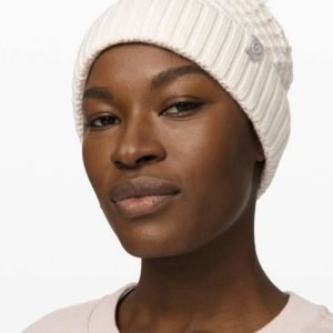 Lululemon Pom to Play Beanie in color Angel Wing